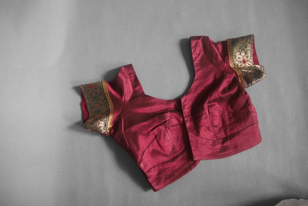 Сари индийское с чоли подарок