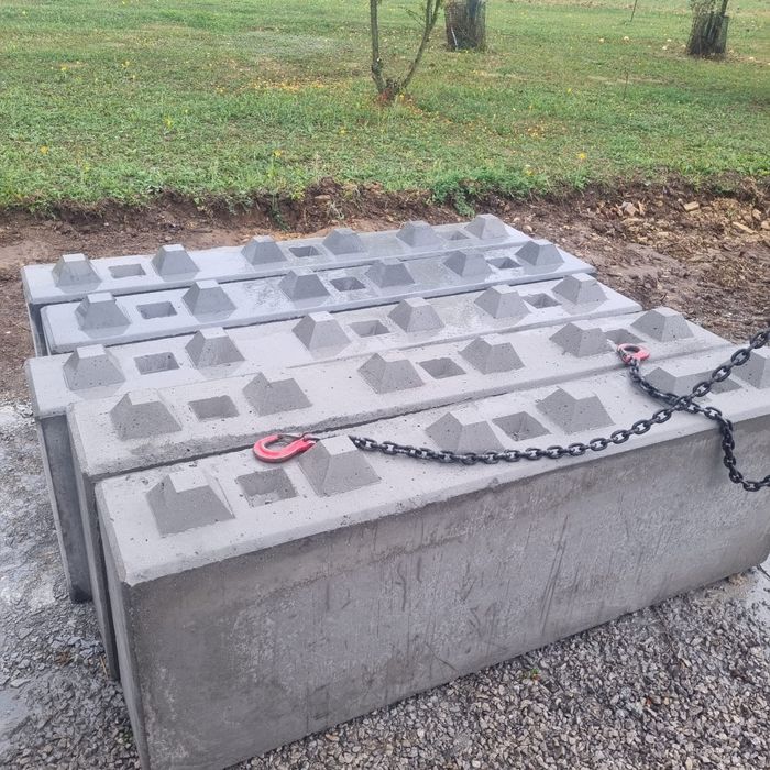 Bloki betonowe LEGO 180x60x30