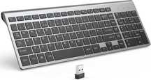 JOYACCESS bezprzewodowa klawiatura i mysz, 2.4G ergonomiczna