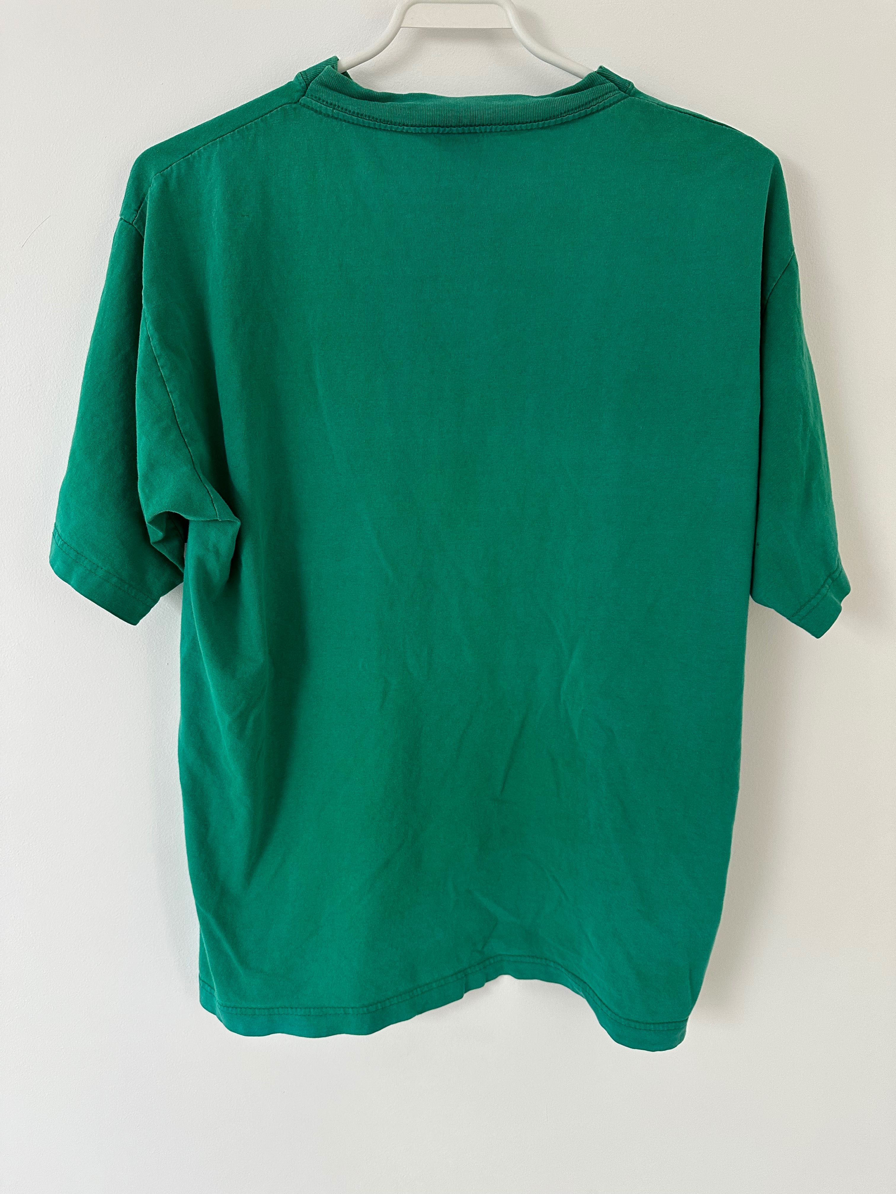 Zielony t-shirt męski