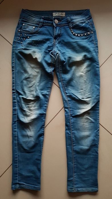 Jeansy damskie rurki