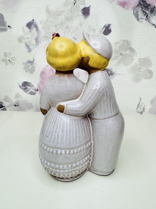 Ceramiczna figurka JIE Gantofta, pocałunek, Sweden design