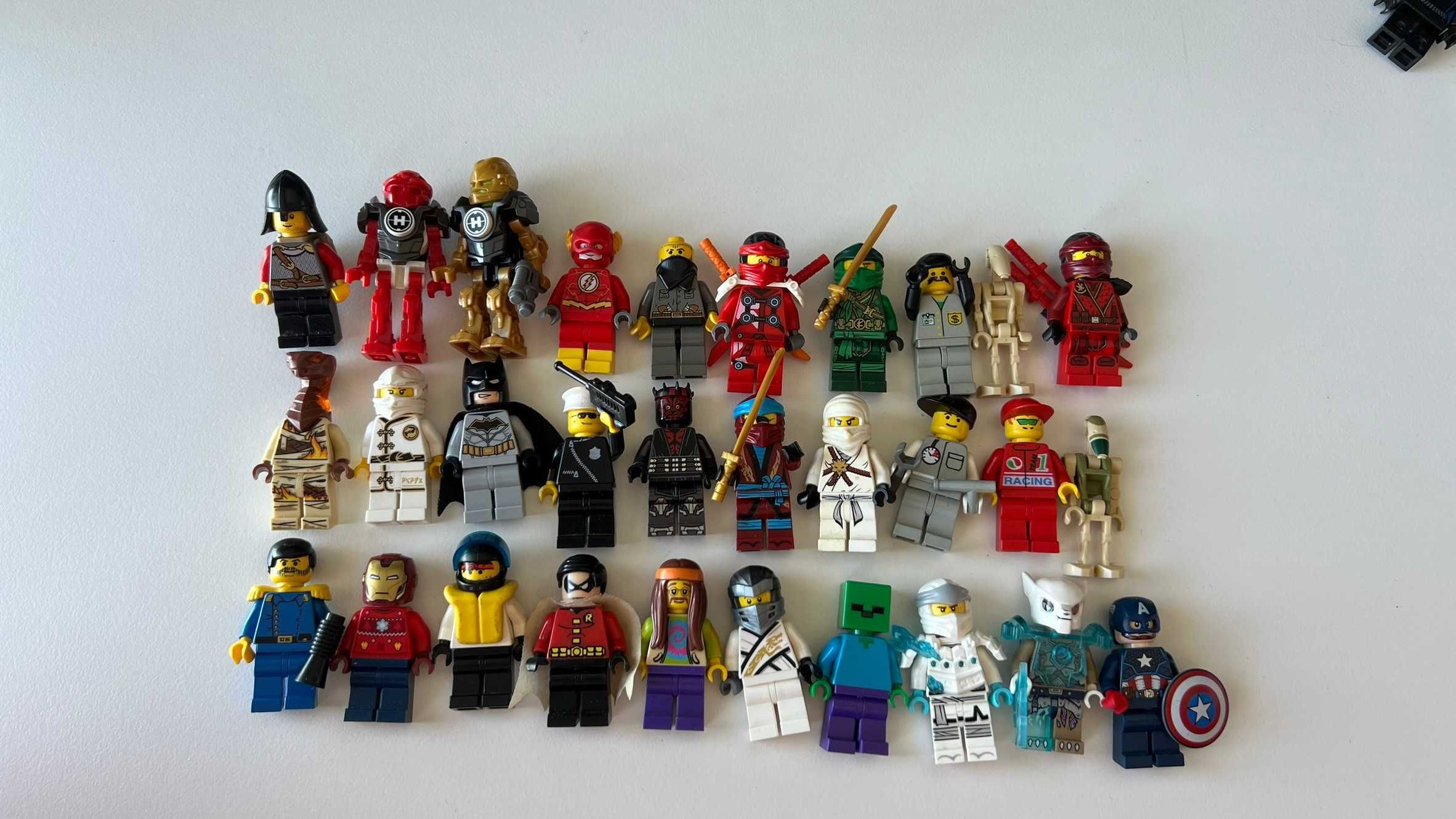 Minifigurki Figurki lego ninjago space starwars komplet 30szt