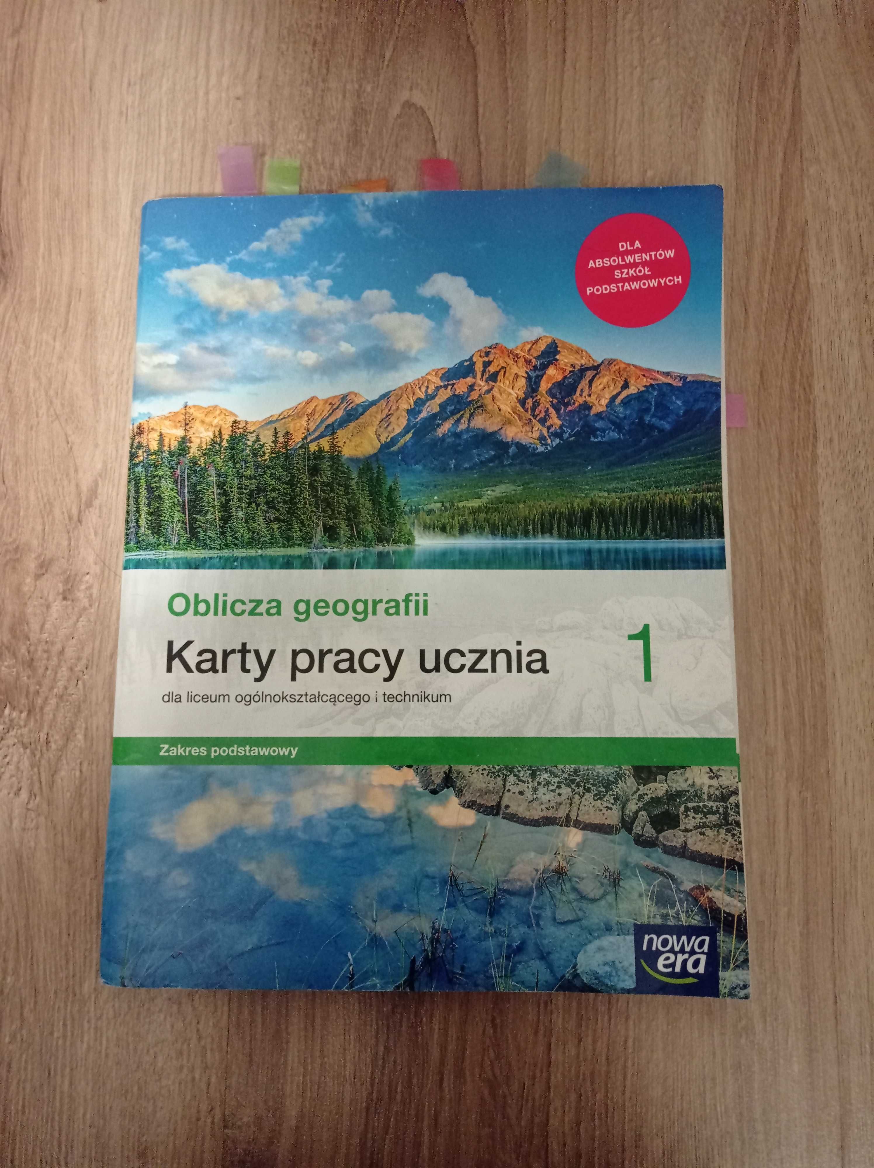 Oblicza geografii 1 karty pracy