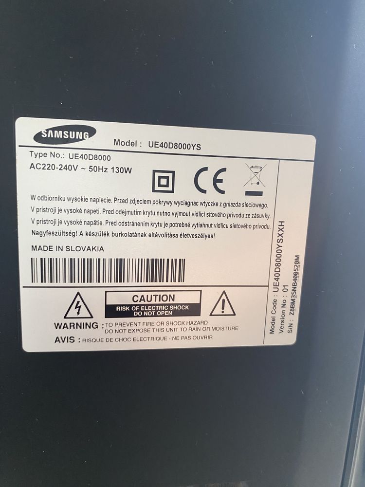 Telewizor samsung 40 cali