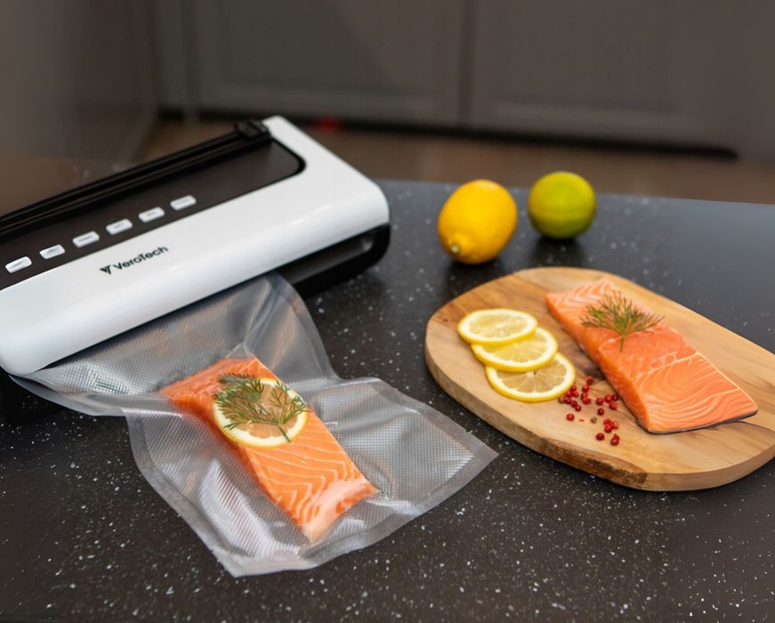 Zgrzewarka próżniowa do foli ŚWIEŻA Żywność VacumeMode Folia Gratis!
