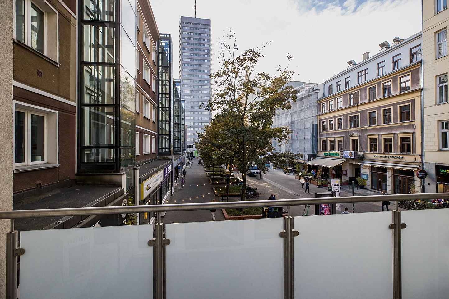 Bezpośrednio kawalerka z balkonem przy kinie Atlantic, metro Centrum