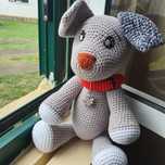 Cãozinho amigurumi