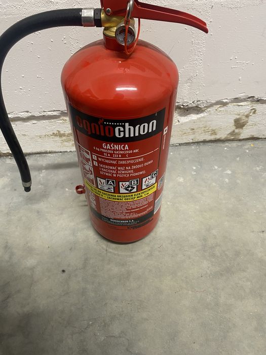 Gaśnica 6kg ABC