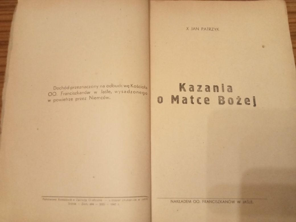 Kazania o matce bożej,boskiej,maryji,dewocjonalia
