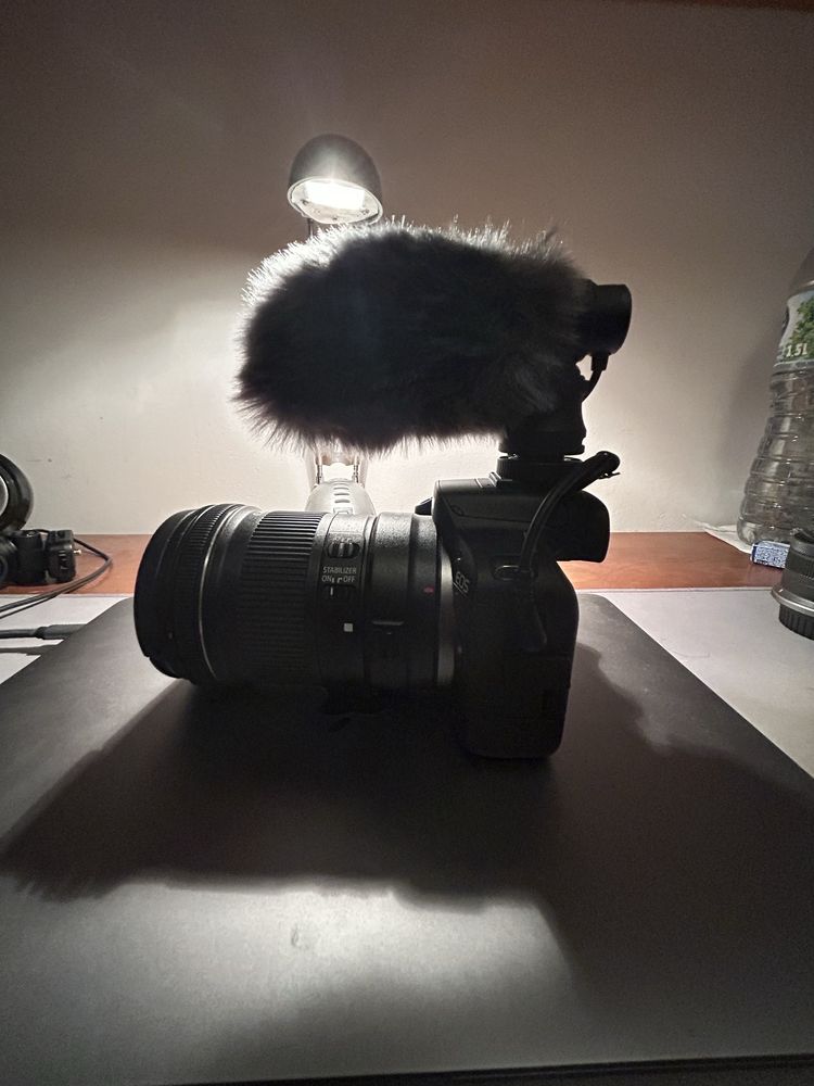 Kit Blogger Câmara Canon EOS R50 + Anel + objetiva 10-18mm canon