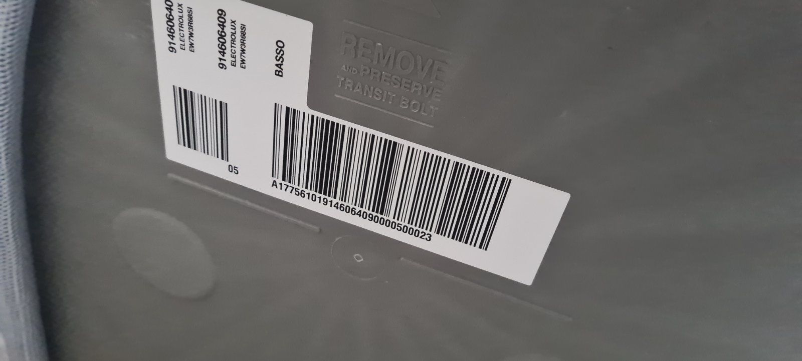 Вбудована прально-сушильна машина. Premium line. Made in Italy.