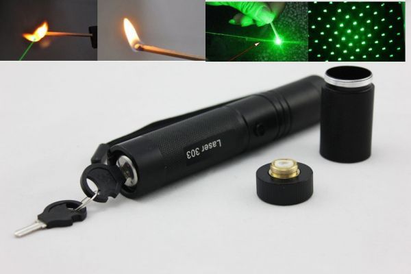 Зеленая мощная лазерная указка Laser 303 Green Laser 1000мВт лазер