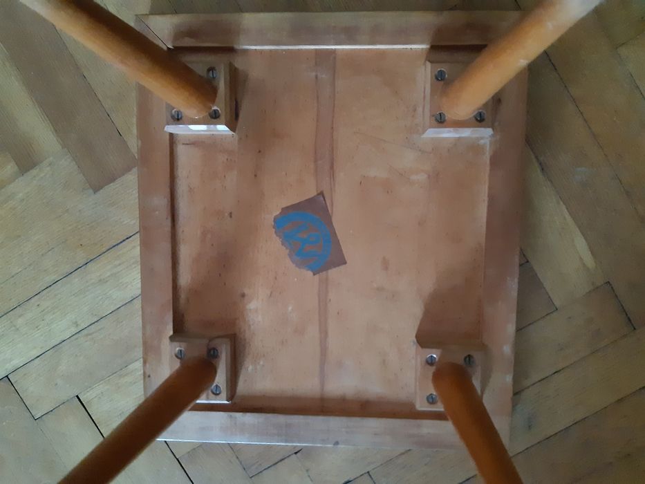 Stolik nocny Bydgoskie Fabryki Mebli lata 60te