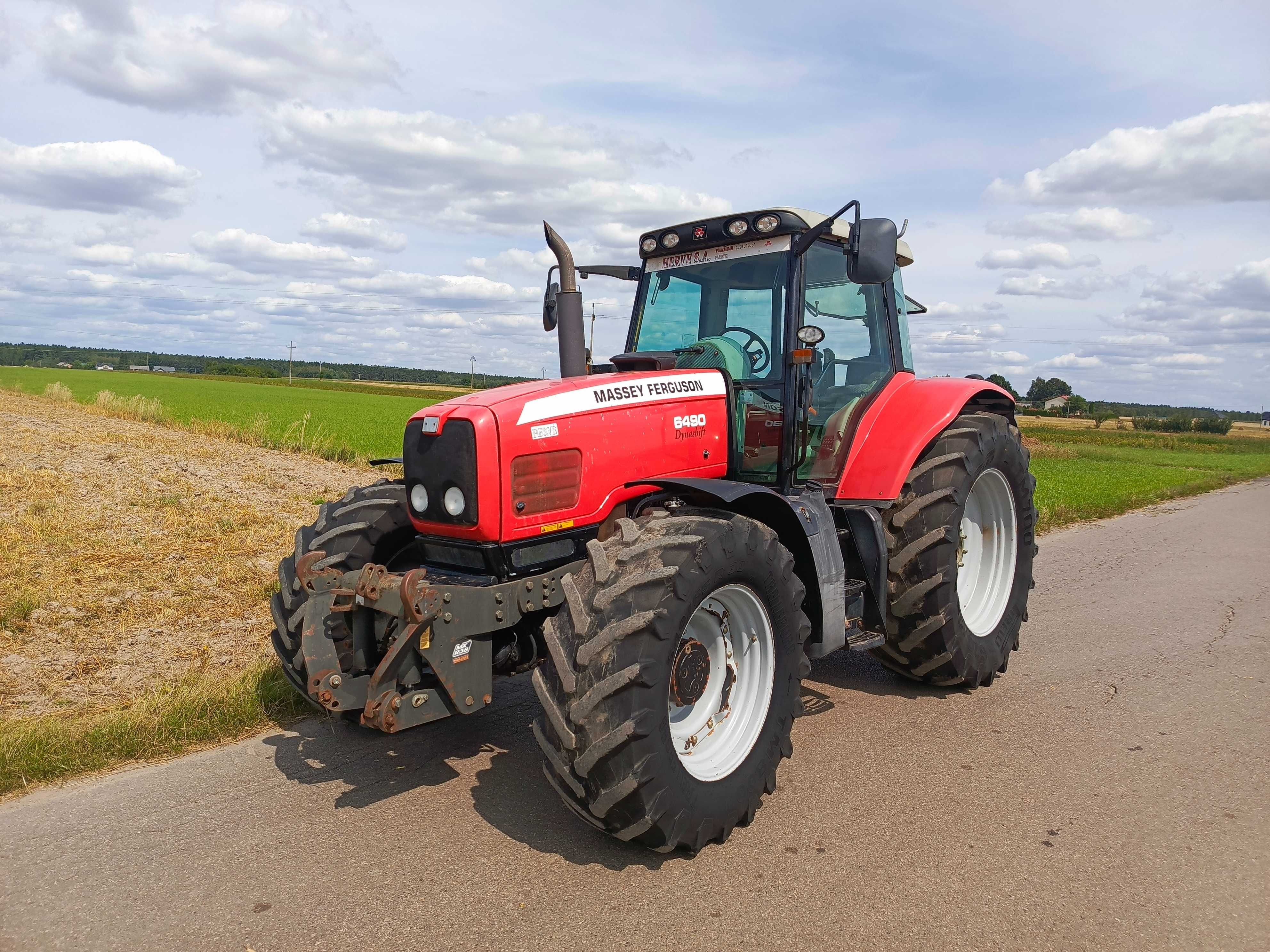 Massey 6490 sprowadzony z Francji