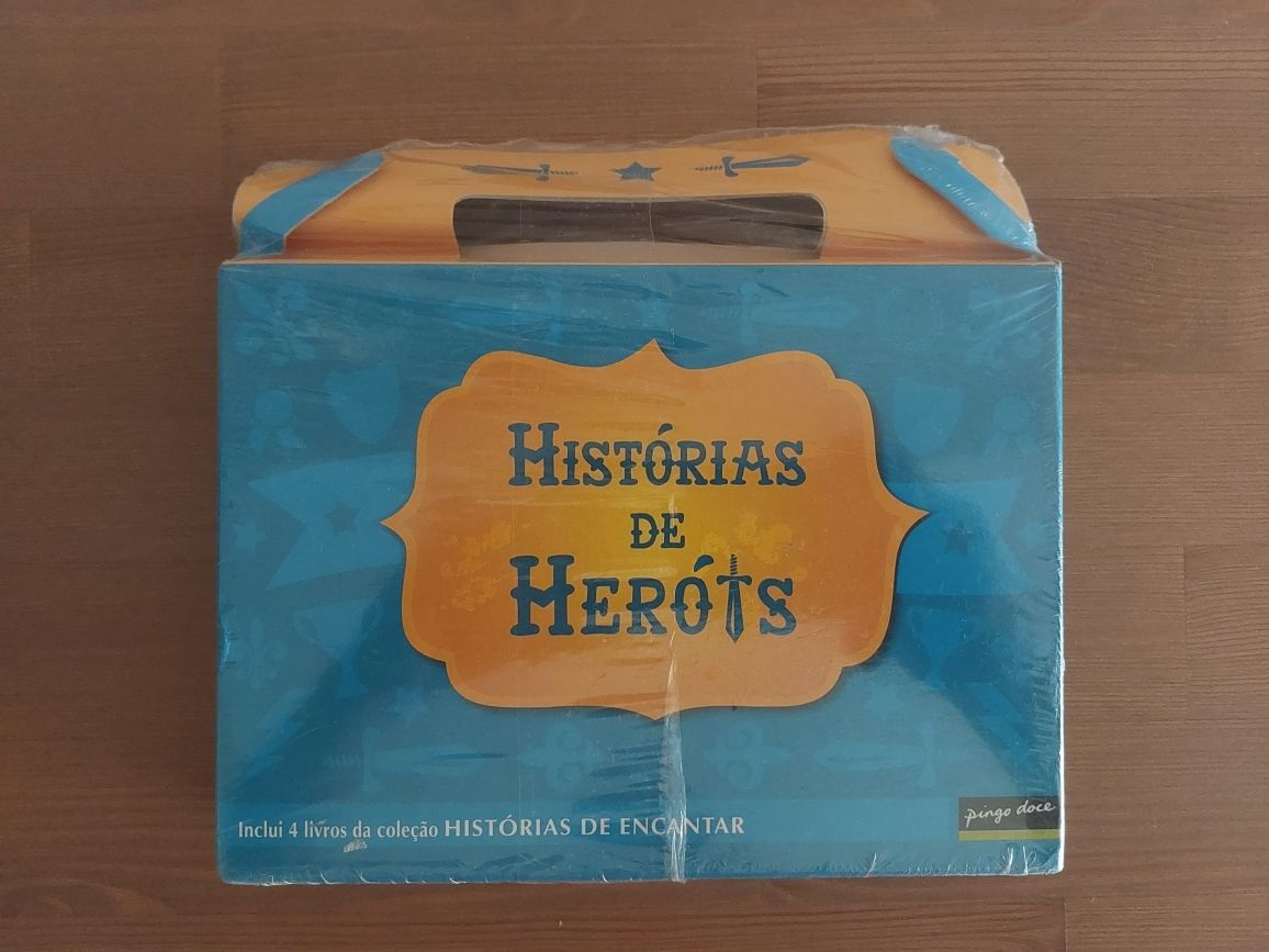 Artigo NOVO e SELADO - Pack Histórias de Heróis (4+4)