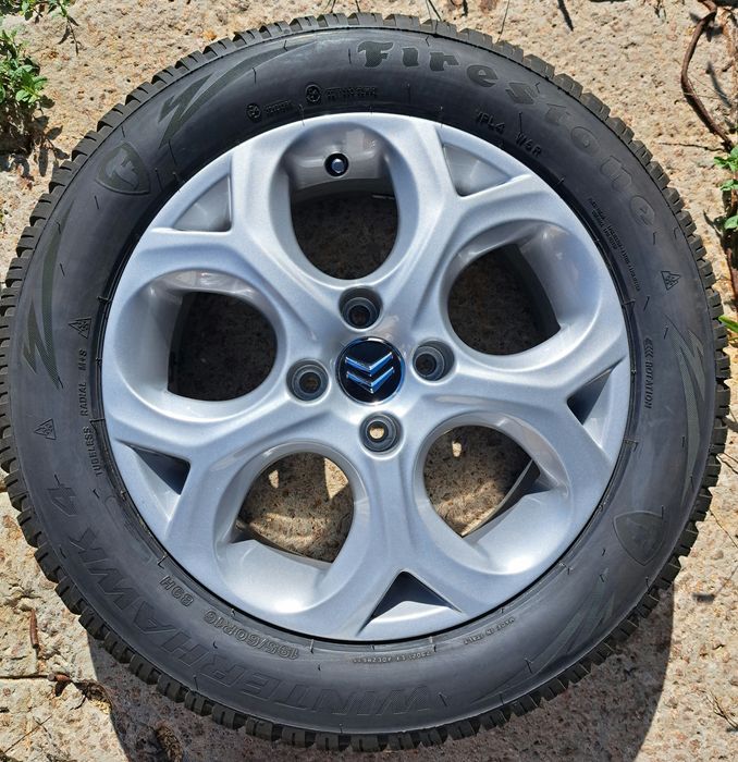 Нові зимові шини 195/60R16 Firestone WinterHawk 4 диски сітроен R16