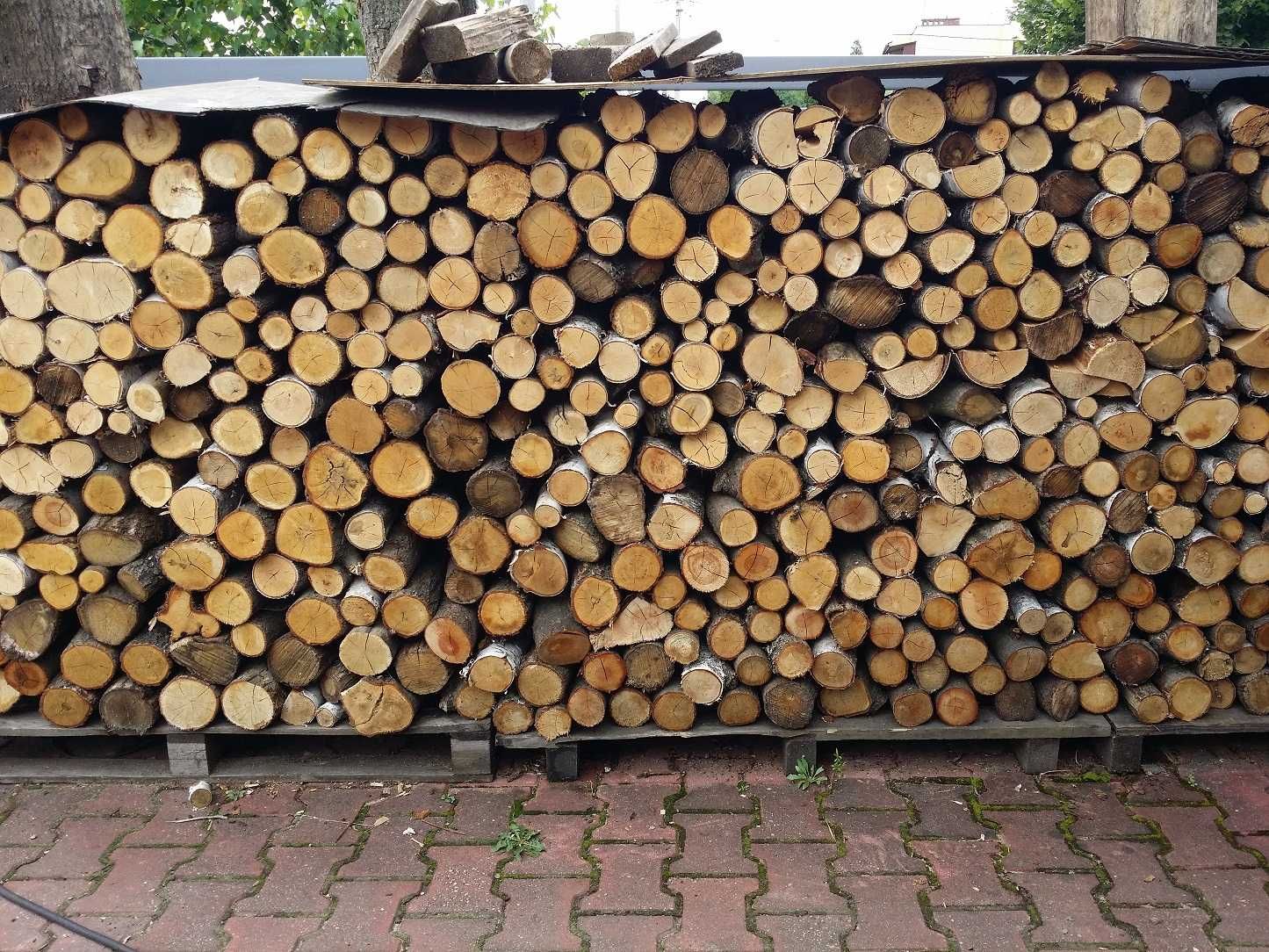 Drewno opałowe w workach brzoza dąb