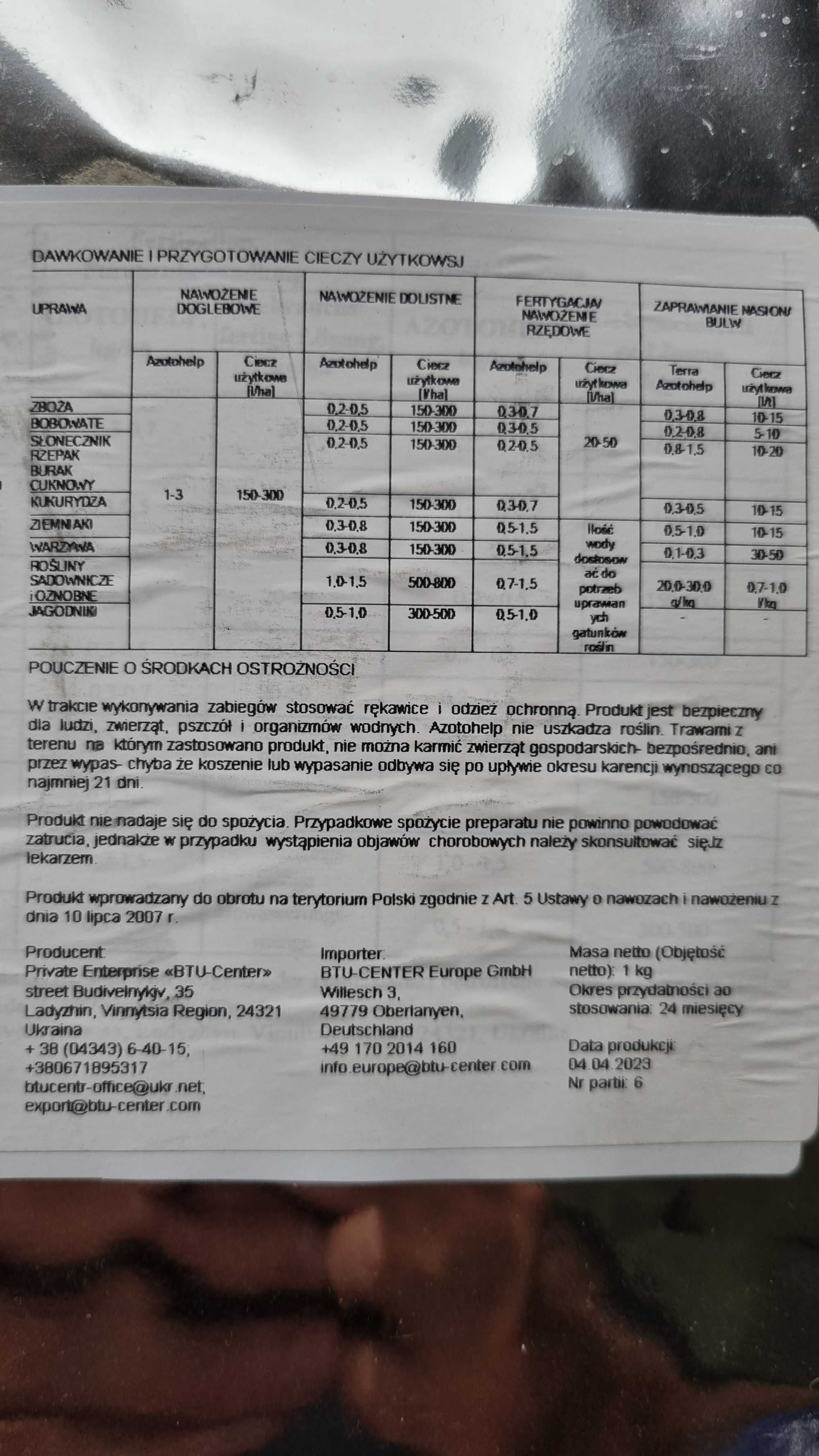 Bakterie azotowe 1 kg