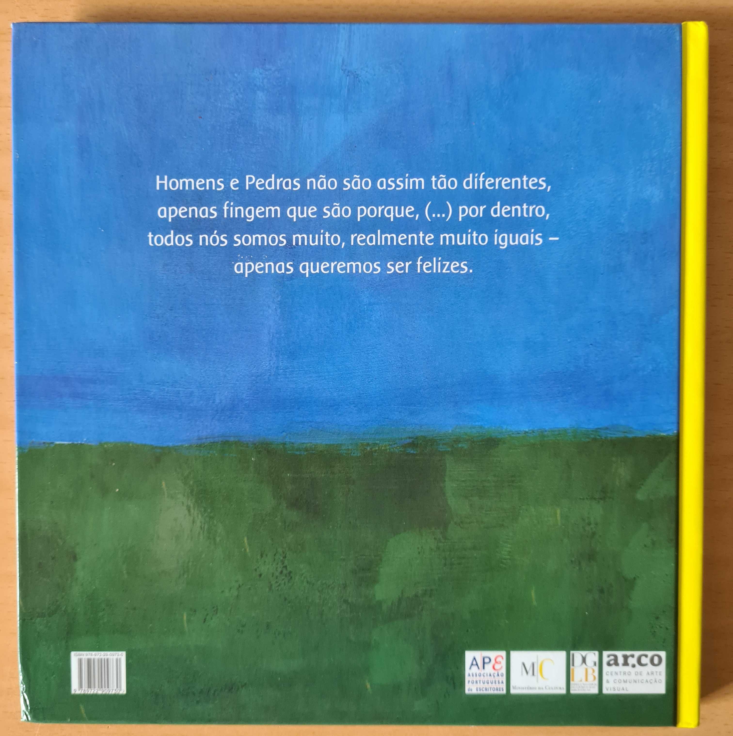 Livro infantil "A Pedra com Olhos" de Carlos Geadas