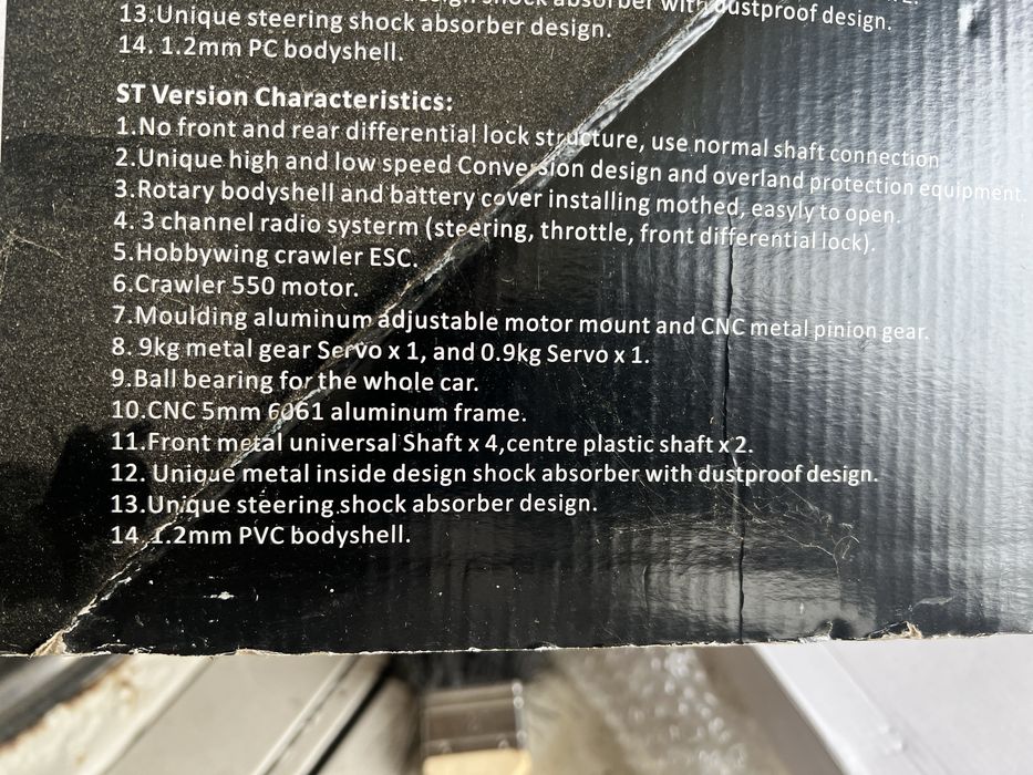 Amewi crawler 1/10 (absima sherpa)