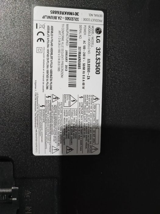 Televisão TV lg 32