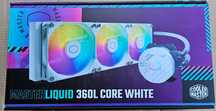 Chłodzenie wodne Cooler Master Masterliquid 360L Core White