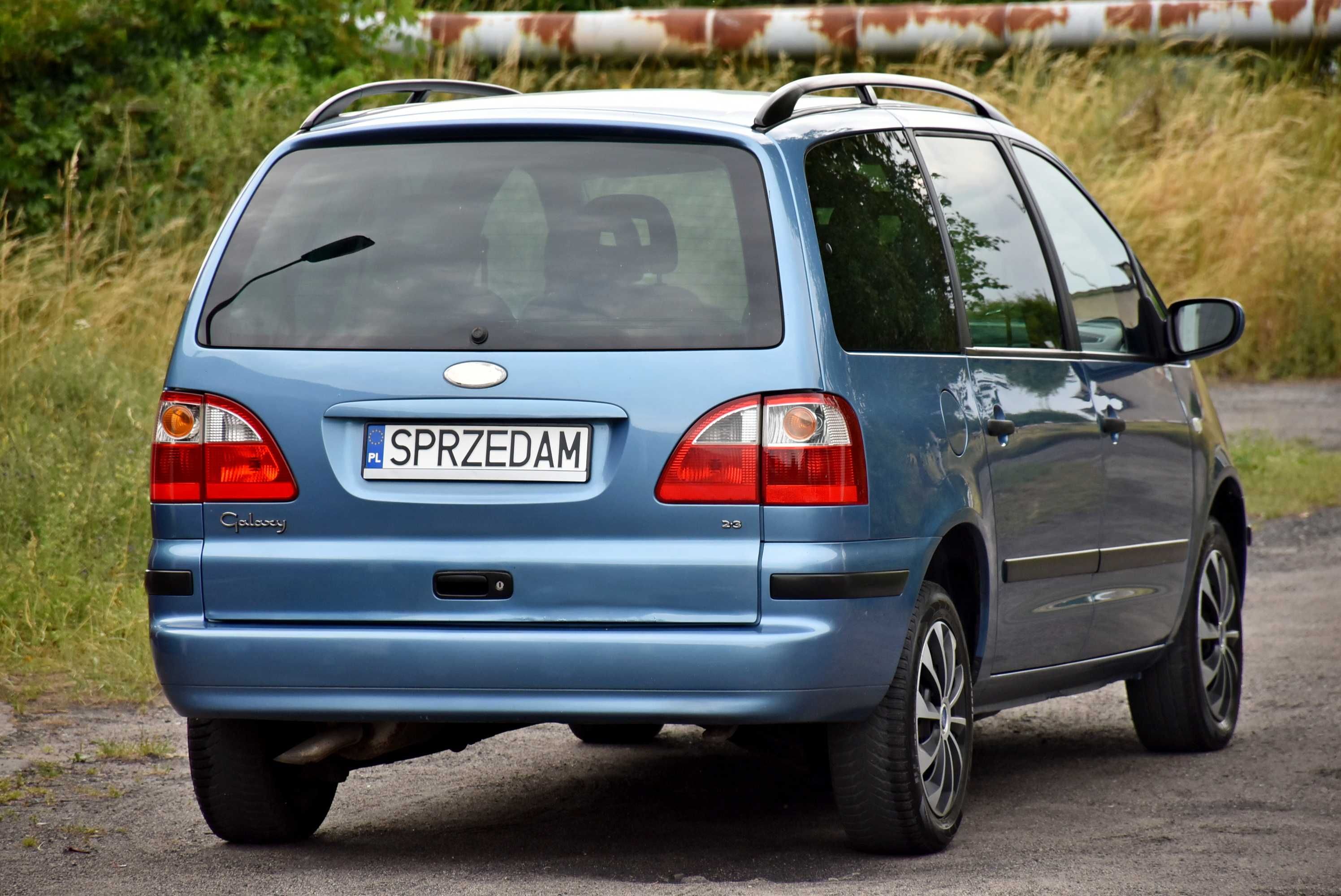 Ford Galaxy 2004 2.3 Benzyna, Klimatyzacja, Foteliki, Grzane fotele
