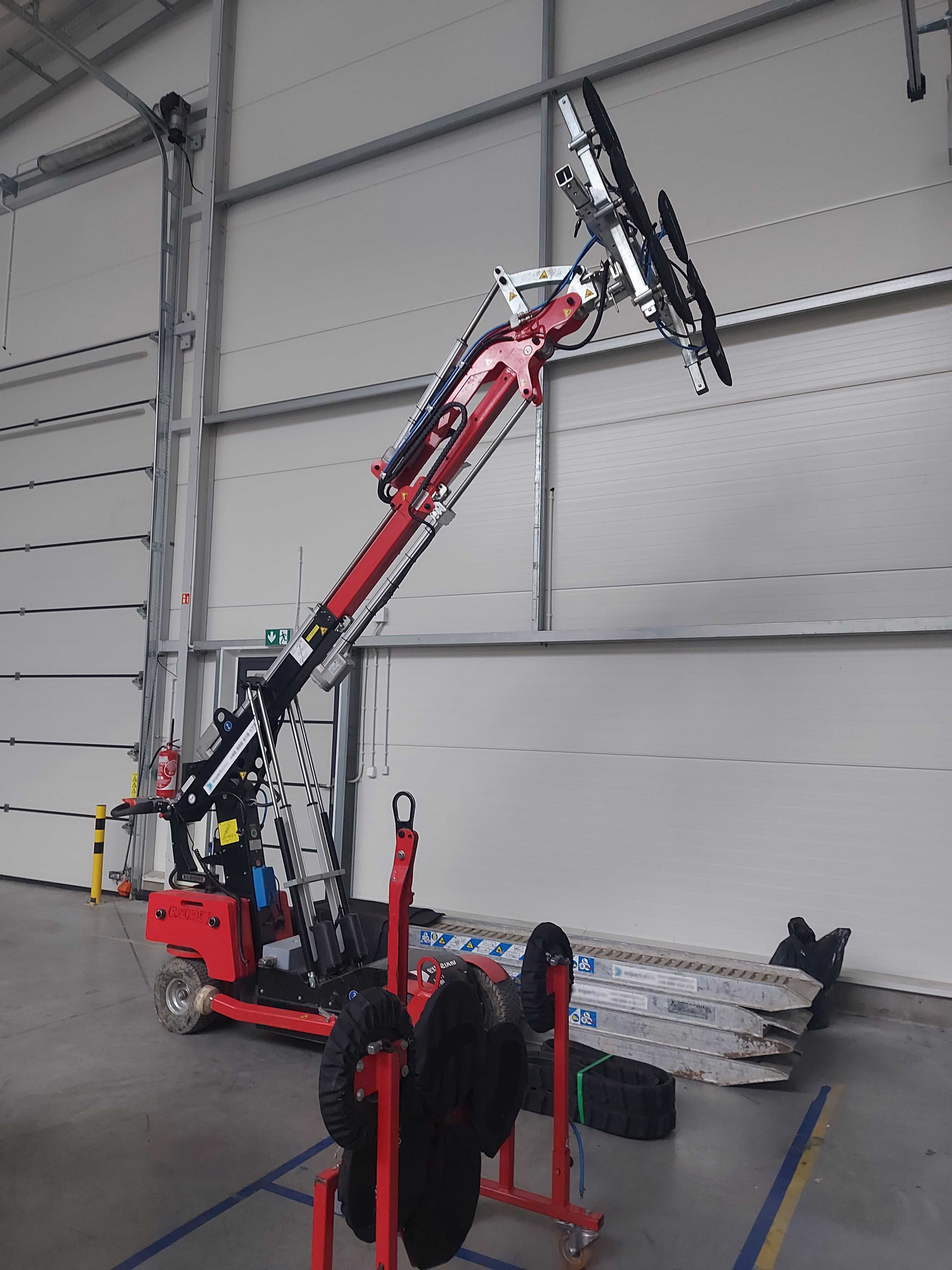 Manipulator, KS Robot 600, Wynajem, Bez operatora, Montaż szyb, Montaż