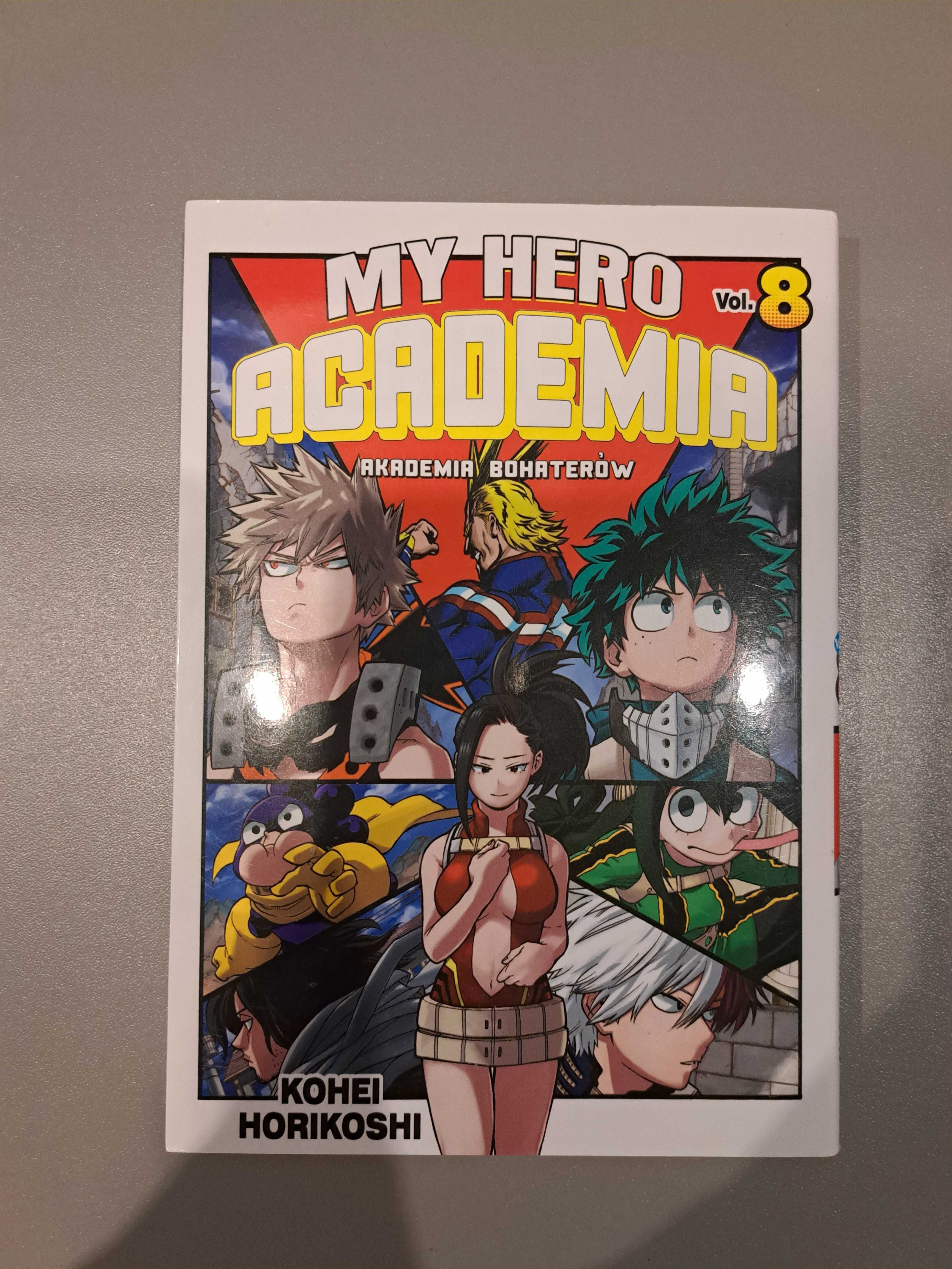 Manga "My hero academia" Vol 8