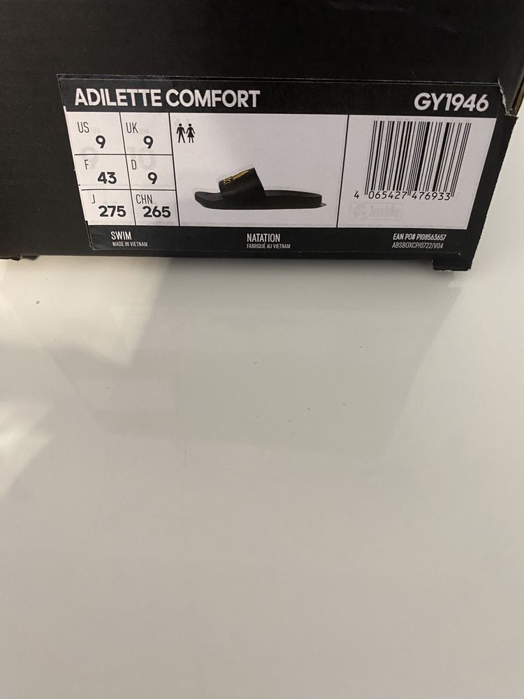Klapki adidas adilette Comfort GY1946 r 43