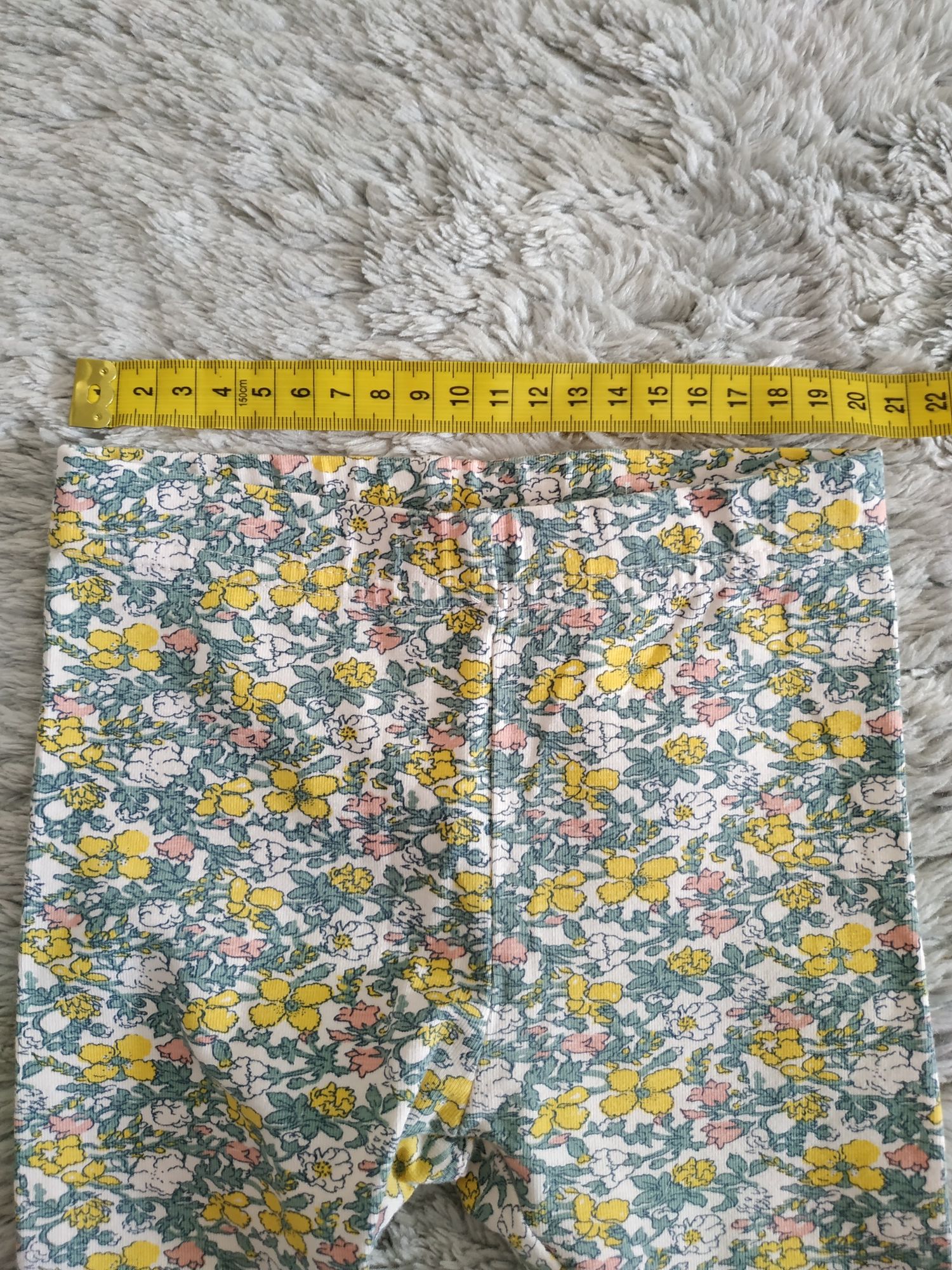 Legginsy dla dziewczynki/kwiatki/Coccodrillo/r.74