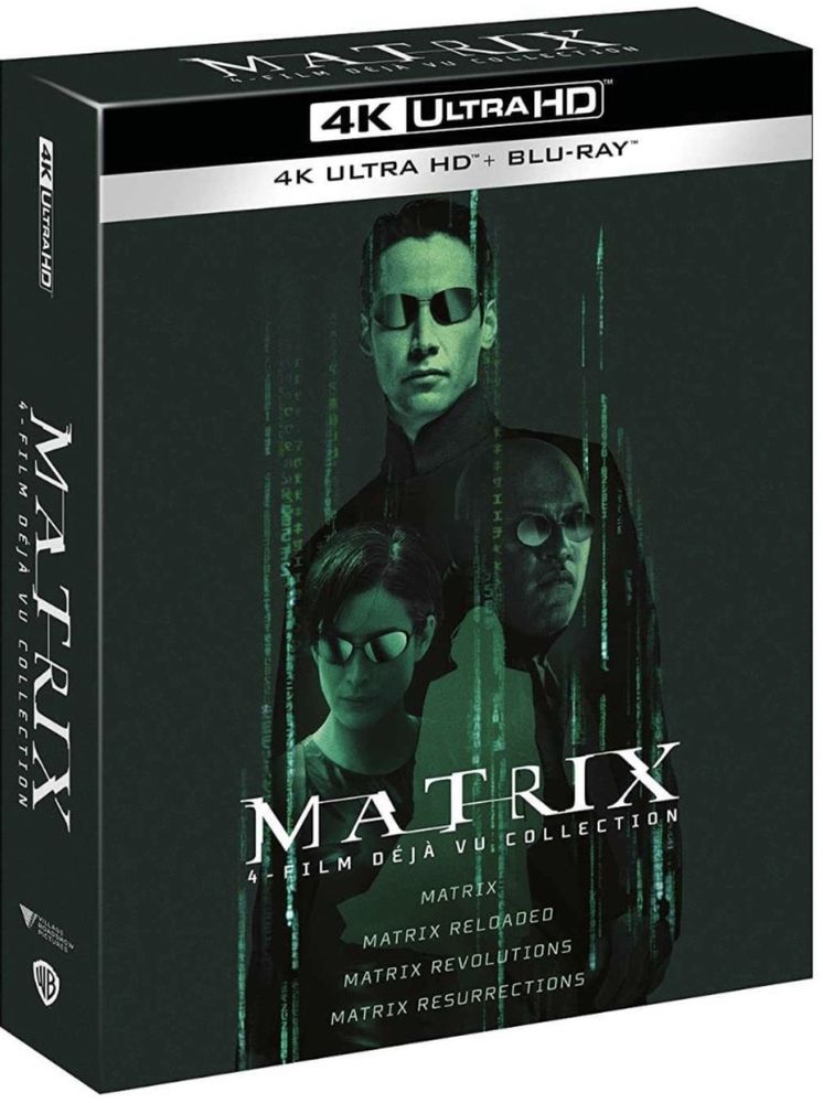 4K UHD+BD Matrix 4-Film Collection