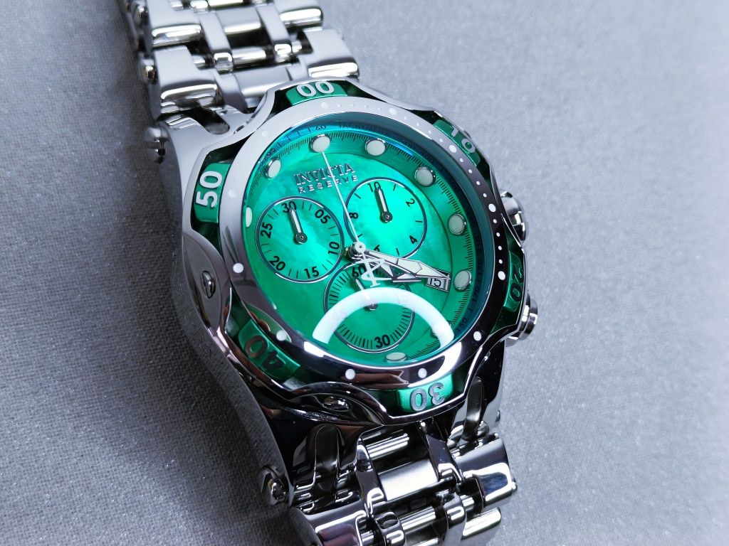 Invicta Reserve Chaos 45654 - 54mm Szwajcarski Kwarcowy Męski