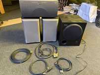 Sony - Subwoofer + kolumny + głośnik centralny