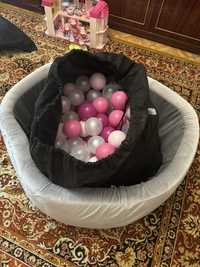 Сухой бассейн с шариками в комплекте