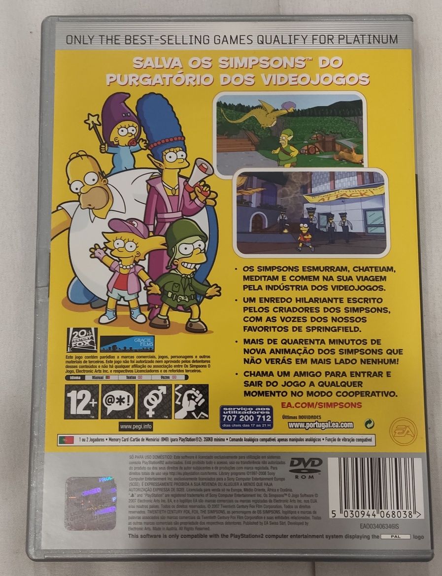 The Simpsons ps2