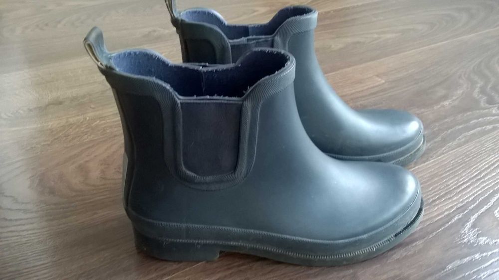 Tchibo gumowe sztyblety do jazdy konnej rozm.34 (dl.wkl.22,5 cm)