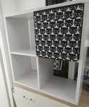 Regał biały w stylu  IKEA kalax 72x72