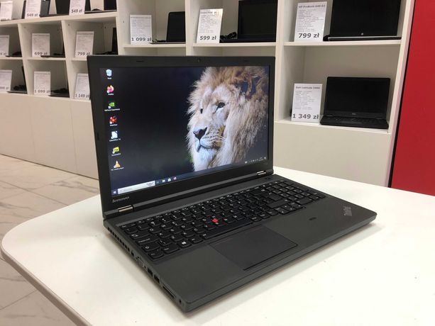 Klasa A Lenovo ThinkPad T540p 15" i7MQ 8GB 256SSD nVidia FHD RATY 0 FV