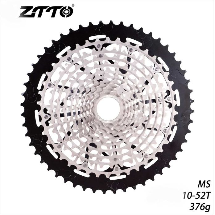Kaseta 12 rzędowa ZTTO Ultimate MTB 10-52T MS ULT super lekka 376gr