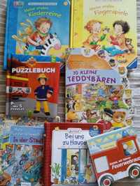 Дитячі книжки на німецькій мові. Картонні. 7 шт.
