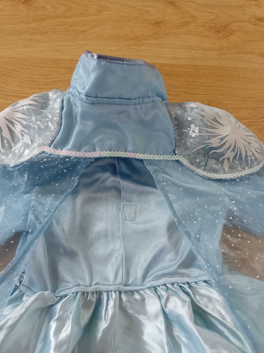 NOWY strój karnawałowy ELZA ELSA Kraina Lodu Frozen II 92/98 (37)