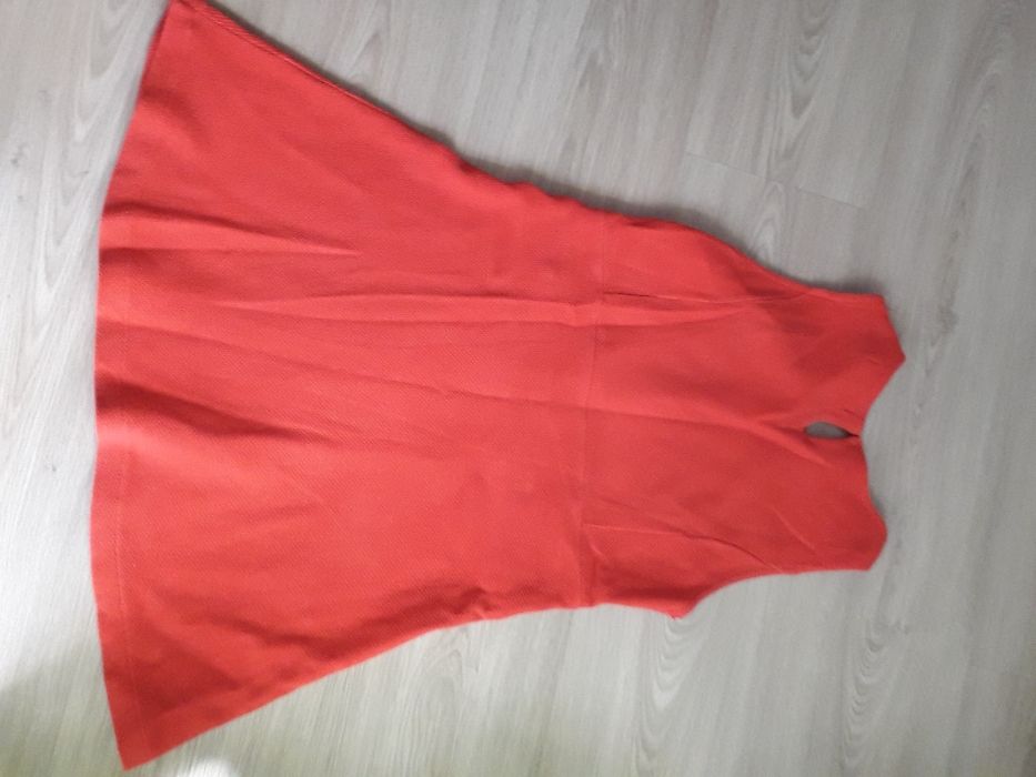 Vestido de Verão vermelho 9/10 Anos da Zara