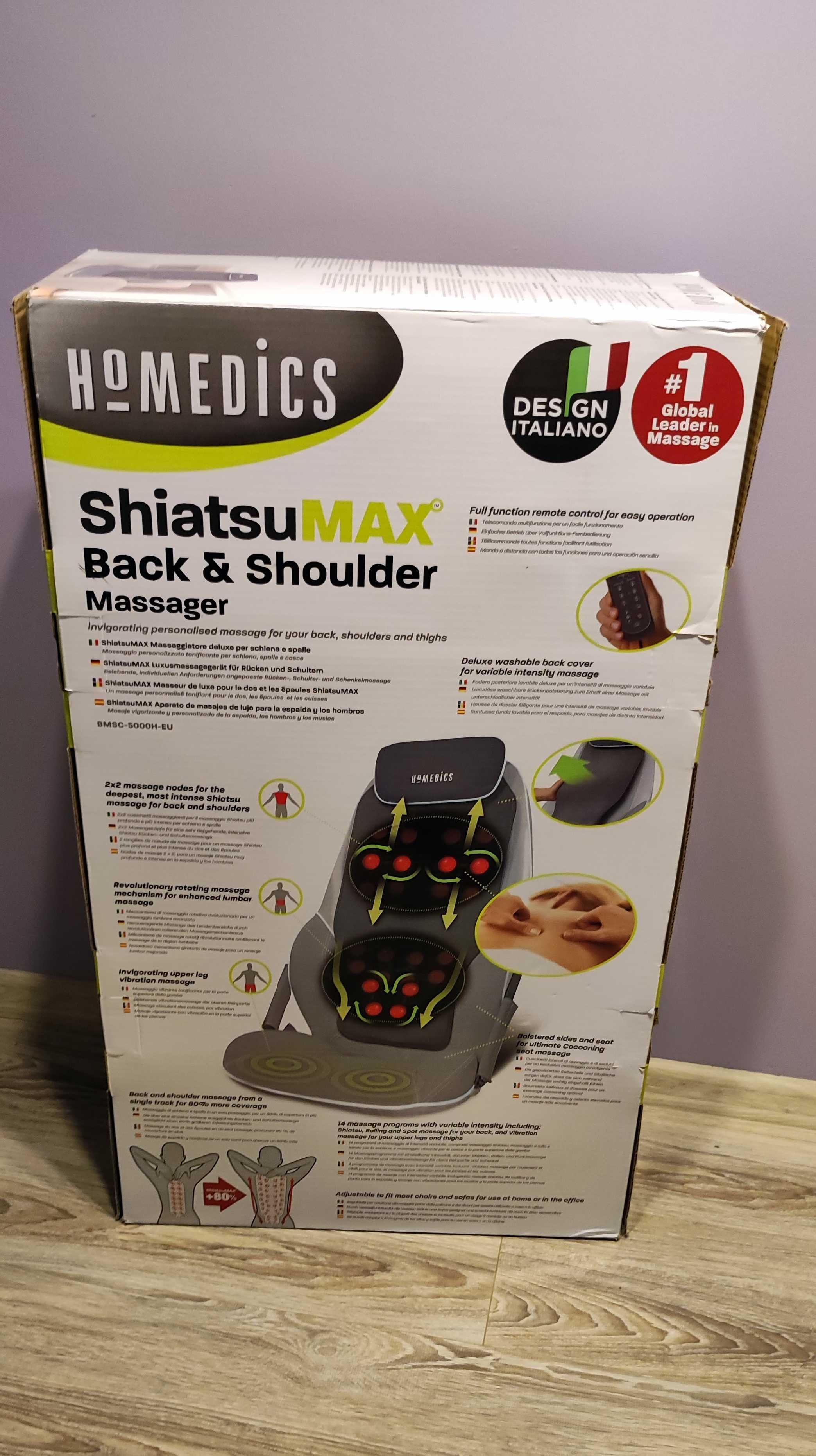 Mata masująca Homedics BMSC 5000H Shiatsumax