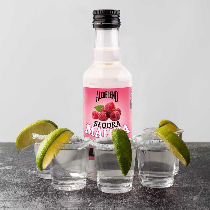 Zaprawka esencja smakowa do wódki Alcoblend Słodka Malina 200ml na 6L