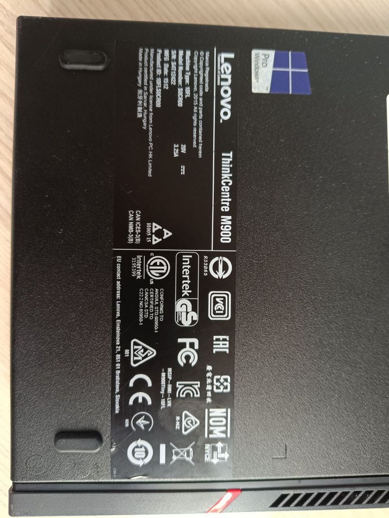 Системный блок Lenovo ThinkCentre M900 (i5-6500T/16GB/256GB)
