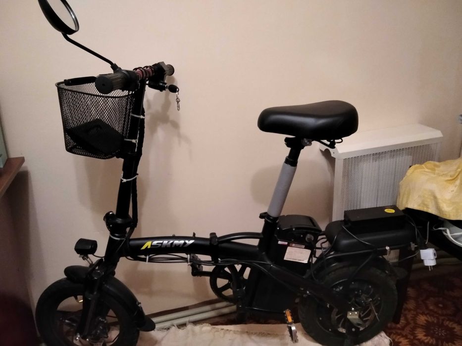 Электровелосипед складний ASKMY 1424 U14 48V 500W 18Ah .
