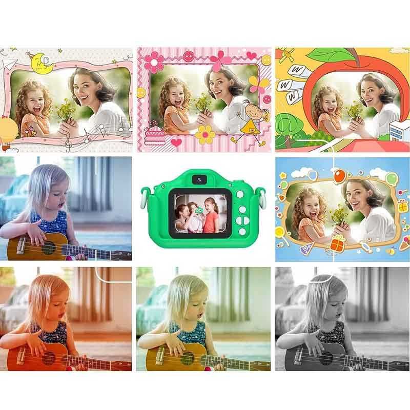 Aparat Cyfrowy dla Dzieci – Żabka + Karta Pamięci 32 GB