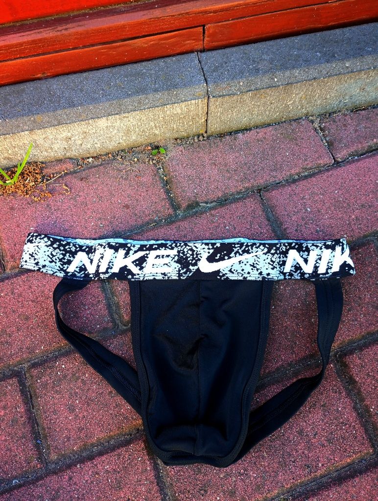 Nike Bokserki stringi figi męskie JOCKSTRAP rozmiar M, L